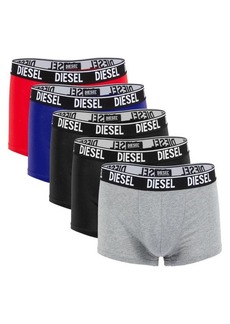 Diesel 5-Pack Logo Boxer Briefs