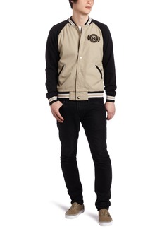 Diesel 55DSL Men's Ferrier College Light Jacket Black/Beige