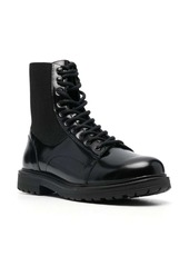 Diesel Alabama elasticated-panel combat boots