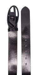 Diesel 1DR logo-buckle leather belt