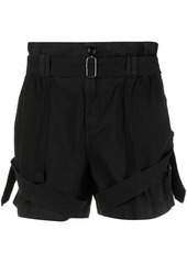 Diesel belted-waist shorts