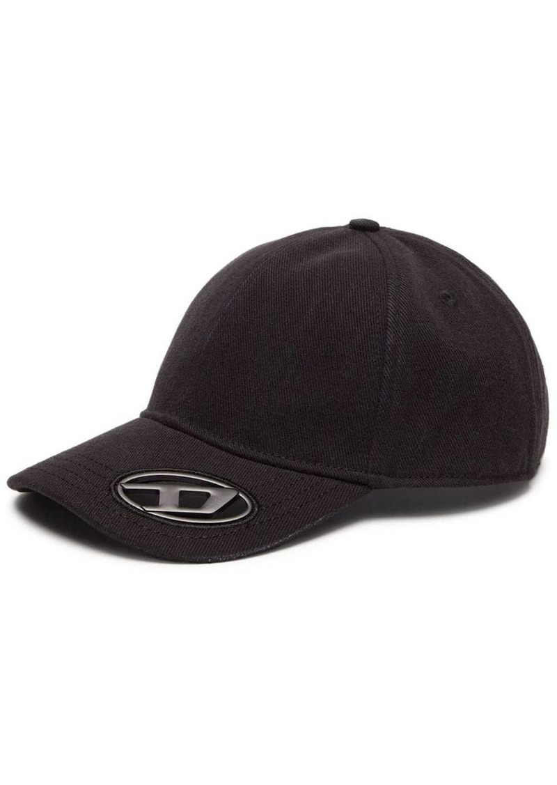 Diesel C-Plak logo-plaque baseball cap