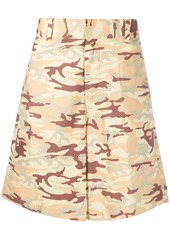 Diesel camouflage-print shorts