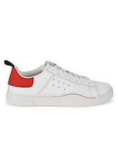 Diesel Clever Colorblock Leather Sneakers