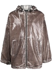 Diesel coated denim jacket