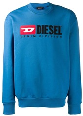 Diesel contrast logo sweatshirt