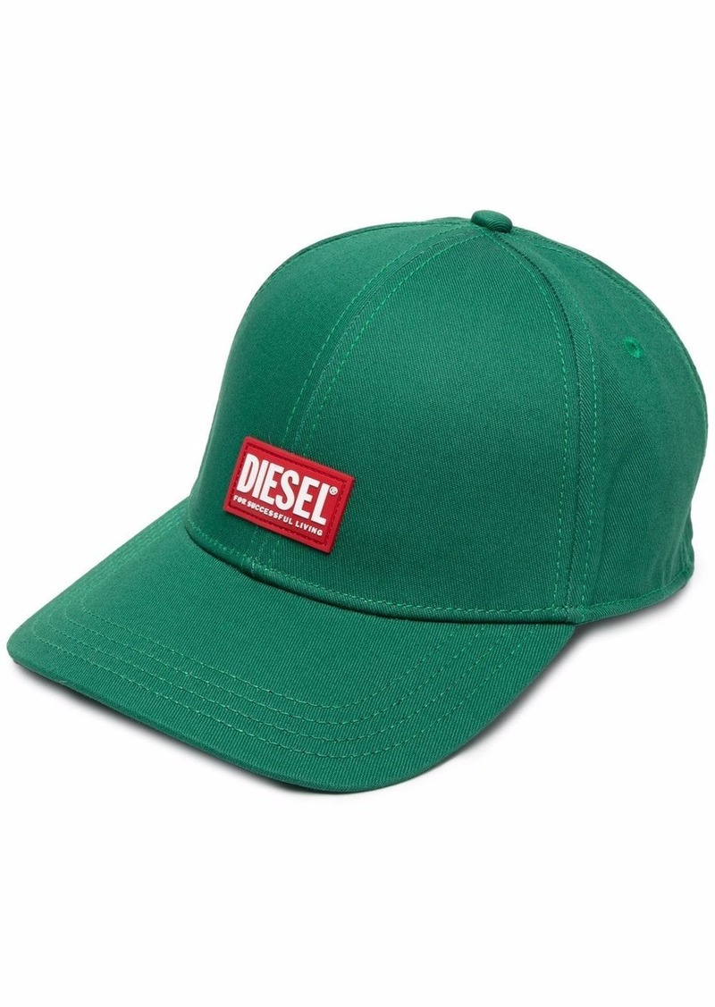 Diesel Corry-Gum logo-appliqué baseball cap