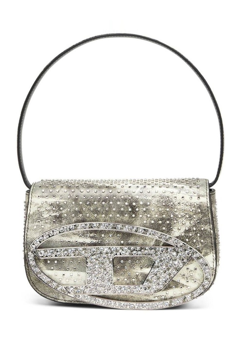 Diesel 1DR crystal-embellished shoulder bag