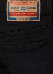 Diesel D-finitive Tapered Cotton Denim Jeans