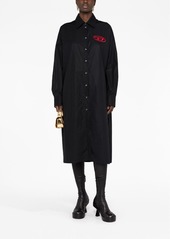 Diesel D-Lun cotton shirt dress