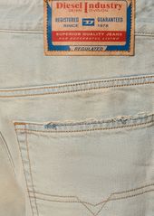 Diesel D-macro Cotton Denim Straight Jeans