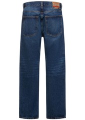 Diesel D-macs Cotton Denim Straight Jeans