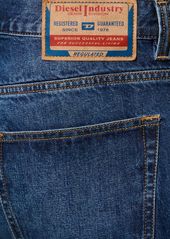 Diesel D-macs Cotton Denim Straight Jeans