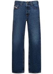 Diesel D-macs Cotton Denim Straight Jeans