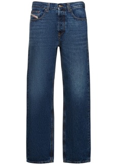 Diesel D-macs Cotton Denim Straight Jeans