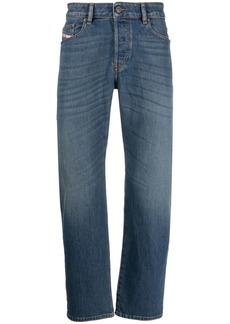 Diesel D-Mihtry whiskering-effect tapered jeans