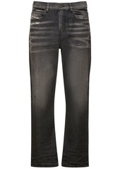 Diesel D-viker Faded Cotton Denim Jeans