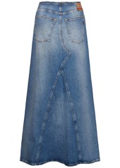 Diesel De Pago Denim Long Skirt