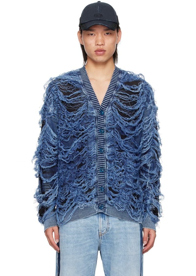 Diesel Black & Blue K-Boboli Cardigan