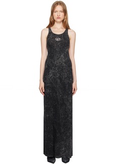 Diesel Black D-Avena-P1 Maxi Dress