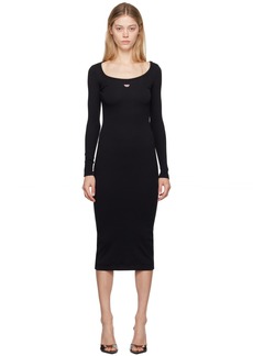 Diesel Black D-Ballet-D Midi Dress