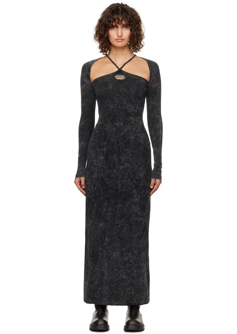 Diesel Black D-Marinel Maxi Dress