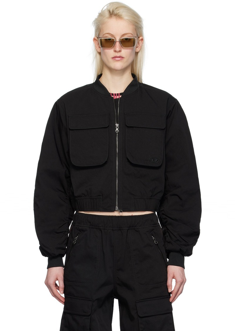 Diesel Black G-Khlo Bomber Jacket