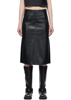 Diesel Black O-Taten Midi Skirt