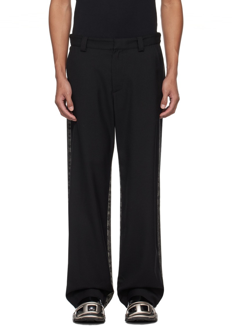 Diesel Black P-Wire-A Trousers