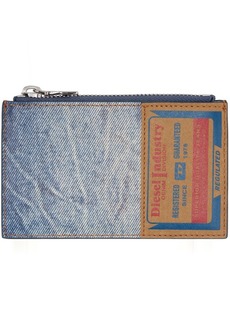 Diesel Blue Jackron Coin M Card Holder