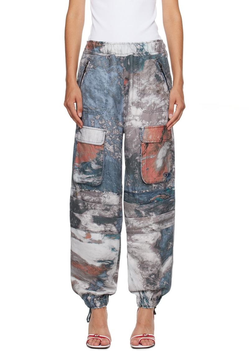 Diesel Blue P-Mirt-CMF Trousers