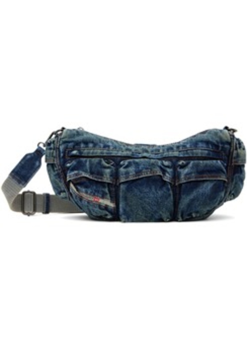 Diesel Blue Re-Edition Travel 3000 X Shoulder Bag