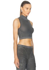 Diesel Cropped Sleeveless Top