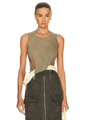Diesel Cut Out Sleeveless Top