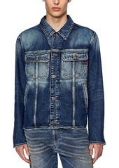 Diesel D-barcy-s Denim Trucker Jacket