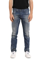 Diesel D-Bazer Slim Straight Fit Jeans in Denim