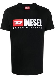 DIESEL DENIM DIVISION T-SHIRT WITH EMBROIDERY