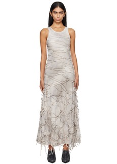 Diesel Gray D-Jaral Maxi Dress