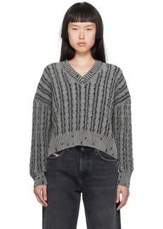Diesel Gray M-Oxia Sweater