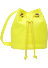 Diesel Kids Yellow Wellty Bucket Bag