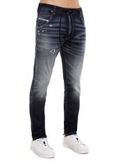DIESEL® Krooley JoggJeans Distressed Extra Slim Straight Jeans (Denim)