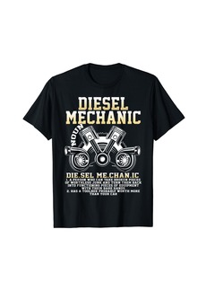 Diesel Mechanic Noun T Shirt I Am A Mechanic T Shirt