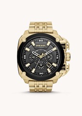 Diesel Men's Bamf Chronograph, Gold-Tone Stainless Steel Watch