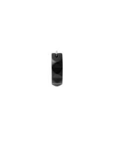Diesel Men's Black Stainless Steel Hoop Earring, DX1273001 - Black