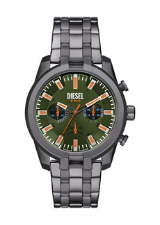 Diesel Men's Chronograph, Gunmetal Stainless Steel Watch