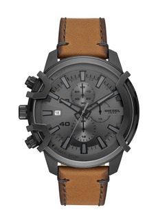 Diesel Men's Griffed Chronograph, Gunmetal-Tone Stainless Steel Watch
