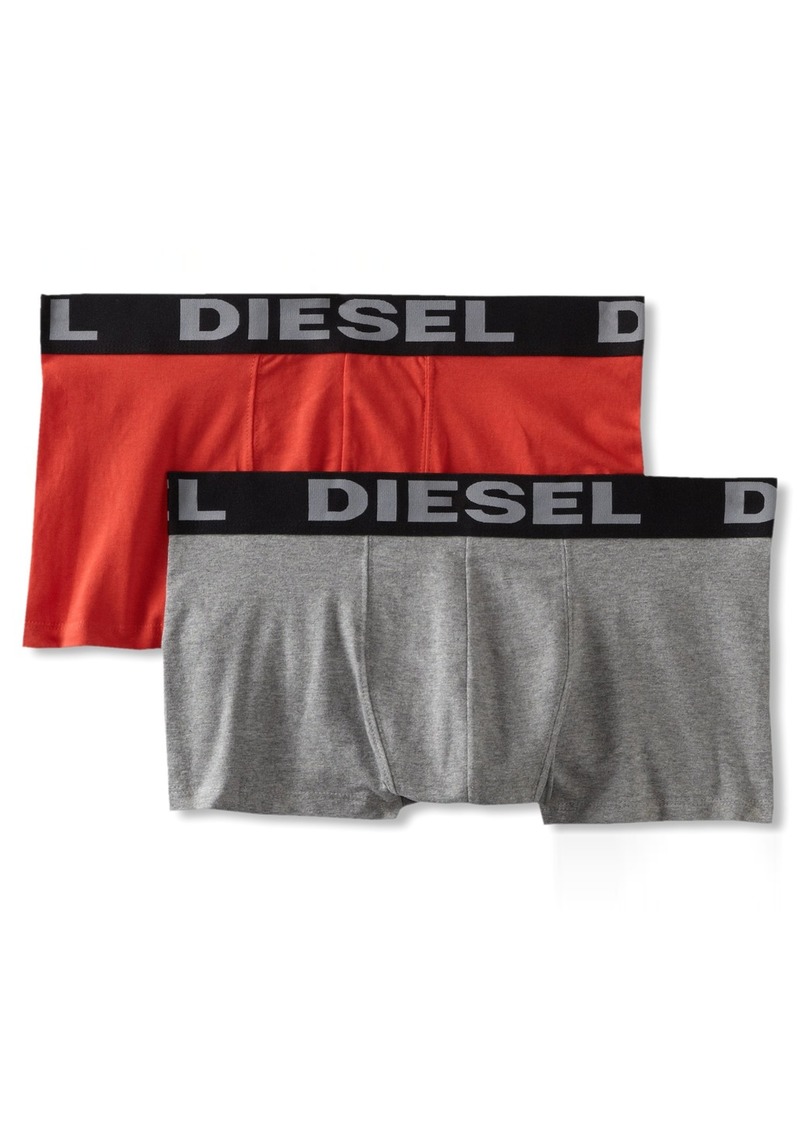 Diesel Men's Kory Two Pack Boxer Trunk