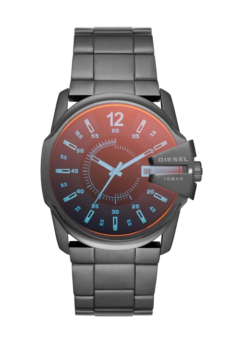 Diesel Men's Master Chief Chronograph, Gunmetal-Tone Stainless Steel Watch