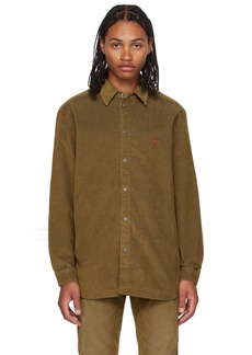 Diesel Tan D-Simply-Over Shirt