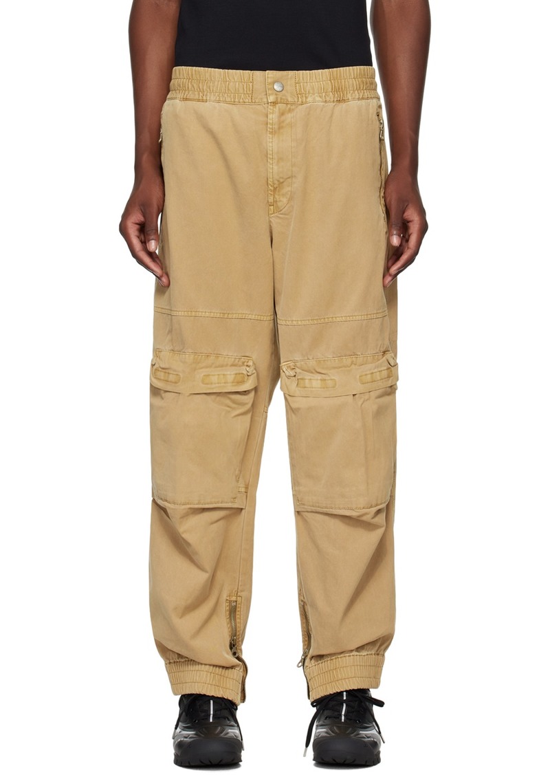 Diesel Tan P-Beeck Cargo Pants